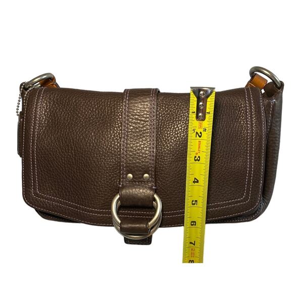 Coach Handbag     Brown      Shoulder Strap    Leather - Picture 9 of 11